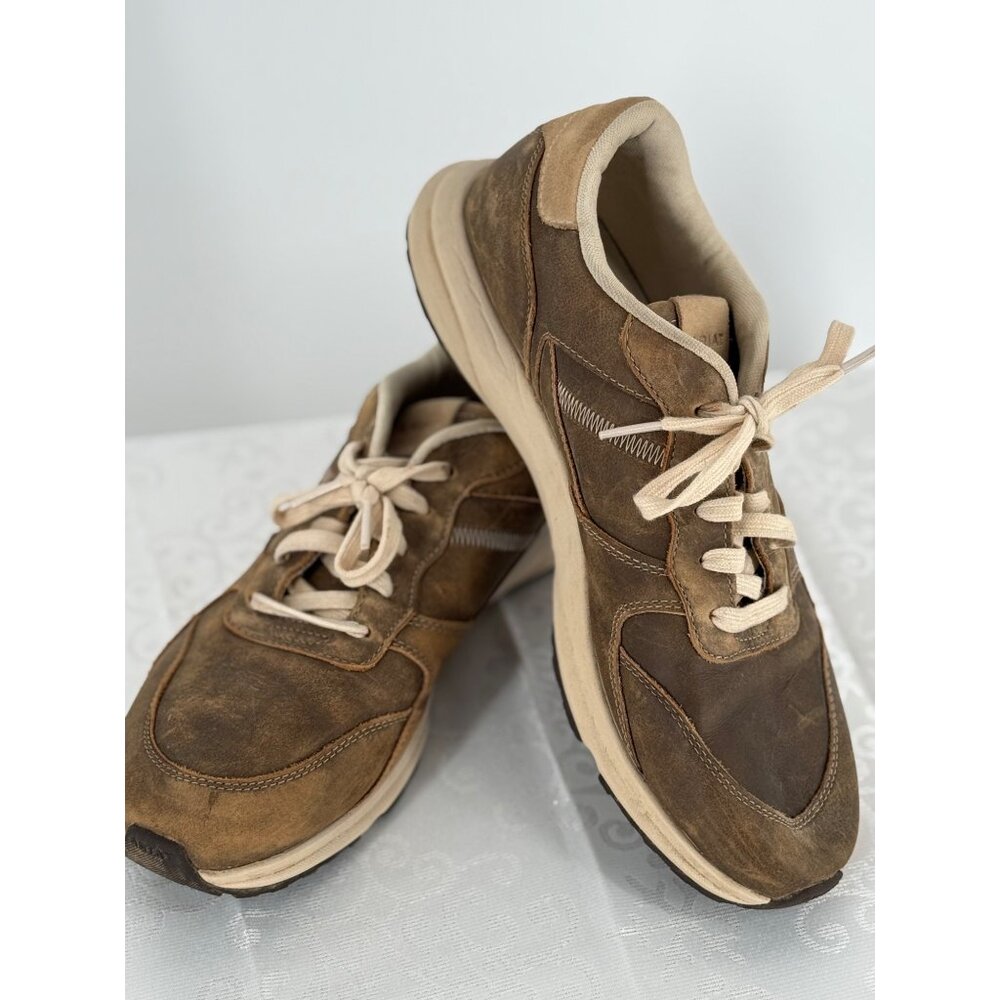 Ariat‎ Women's Brown Leather Sneakers Fuse Plus Size 10B #10025042
